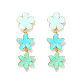 Flaxmaker Sweet Flower Design Earrings